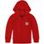 颜色: faded pink, Nautica | Nautica Little Girls' Ruffle Trim Fleece Hoodie (4-6X)