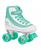 颜色: White/mint, Roller Derby | FireStar Girl's Roller Skates