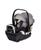 颜色: Graphite Onyx, Britax | Willow S Infant Car Seat With Alpine Base