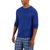 商品Club Room | Men's Solid Long-Sleeve Pajama Top T-Shirt, Created for Macy's颜色Pomp Blue
