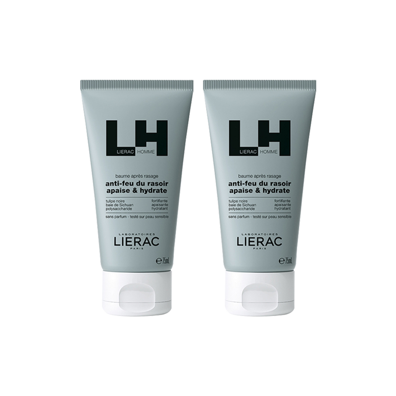 颜色: 75ml两支装, Lierac | Lierac丽蕾克男士须后膏75ml 强化舒缓 滋润肌肤