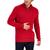 商品Club Room | Men's Cable Knit Quarter-Zip Cotton Sweater, Created for Macy's颜色Anthem Red
