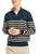 商品Nautica | Navtech Striped 1/4 Zip Sweater颜色NAVY