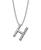 颜色: H, Giani Bernini | Cubic Zirconia Initial Pendant Necklace in Sterling Silver