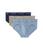 颜色: New Navy/Vintage Khaki/Troposphere, Calvin Klein | Cotton Stretch Multipack Hip Brief