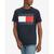 商品Tommy Hilfiger | Tommy Hilfiger Men's Flag Logo T-Shirt颜色Jet Black