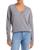 商品AQUA | Cashmere V Neck Sweater - 100% Exclusive颜色Medium Gray