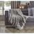 颜色: Grey, Inspired Home | Noelia Knit Throw Blanket