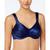 color In The Navy, Bali | Minimizer Satin Tracings Comfort Strap Underwire Bra 3562