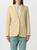 商品TWINSET | Twinset blazer in cotton and linen颜色SAND