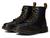 color Black Stellar/Waxed Canvas, Dr. Martens | 1460 Panel (Little Kid/Big Kid)