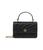 颜色: Black, Tory Burch | Kira Chevron Mini Top-Handle Chain Wallet