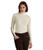 Ralph Lauren | Faux-Leather-Trim Turtleneck Sweater, 颜色Mascarpone Cream/Chocolate
