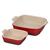 颜色: Cerise, Le Creuset | Heritage Square Dishes, Set of 2