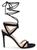color BLACK, Stuart Weitzman | Soiree Suede Sandals