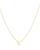 颜色: E, Moon & Meadow | 14K Yellow Gold Initial Pendant Necklace