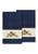 商品第5个颜色Midnight Blue, Linum Home Textiles | PIERRE 2PC Embellished Bath Towel Set