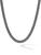 颜色: BLACK DIAMOND, David Yurman | Curb Chain Necklace in Sterling Silver, 6MM