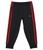 Adidas | 3-Stripes Tricot Joggers 23 (Toddler/Little Kids), 颜色Black/Red