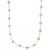 颜色: Rose Gold, Effy | EFFY® Cultured Freshwater Pearl Station 18" Necklace in 14k Gold (5-1/2mm)
