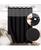 颜色: Black, Awesome Home | Cotton Blend Soft Waffle Weave Shower Curtain with Snap in Liner, 72"X72"