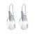 商品Giani Bernini | Fine Crystal and Cubic Zirconia Teardrop Wire Earrings in Sterling Silver颜色White