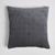 颜色: Dark Grey, in homeware | ïn home Cotton Velvet Cushion - Dark Grey - 50x50cm