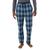商品第1个颜色Tartan Blue, 32 Degrees | Men's Tapered Twill Plaid Pajama Pants