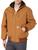 颜色: Brown, Carhartt | Carhartt Men's Loose Fit Firm Duck Insulated Flannel-Lined Active Jacket