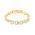 颜色: Gold, Macy's | Diamond Accent Panther Link Bracelet in Silver Plate or Gold Plate