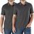 商品Member's Mark | Member's Mark Men's Stretch Pique Polo - 2 Pack颜色Black/Black