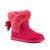 商品Juicy Couture | Women's King Winter Boots颜色Bright Pink Microsuede, Faux Fur