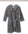 颜色: Grey, Linum Home Textiles | Kids Dino Super Plush Double Brushed Hooded Bathrobe