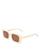 商品Celine | Square Sunglasses, 51mm颜色Tan/Brown Solid