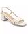颜色: White, Journee Collection | Women's Shayana Slingback Block Heel Sandals