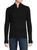 商品Saks Fifth Avenue | Merino Wool Blend Quarter Zip Sweater颜色BLACK