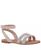 颜色: Alamo Tan Microsuede, Nina | Big Girls Cameena Fastening Strap Sandals