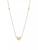 颜色: MOONSTONE, Anzie | Dew Drop 14K Yellow Gold & Birthstone Pendant Necklace