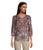color Sea Navy Medallion, Van Heusen | Women's 3/4 Sleeve V-Neck Top