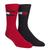 商品Tommy Hilfiger | Men's 2-Pk. Logo Breathable Crew Socks颜色Red / Black