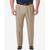商品第2个颜色Med Khaki, Haggar | Men's Big & Tall Premium Comfort Stretch Classic-Fit Solid Pleated Dress Pants