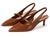 颜色: Tawny Brown Leather, Franco Sarto | Khloe Pointed Toe Slingback Kitten Heel