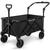 颜色: Black-wheel Black, BEAU JARDIN | BEAU JARDIN Folding Wagon Cart 350 Pound Capacity Collapsible Utility Camping Grocery Canvas Portable Rolling Buggies Outdoor Garden Sport Heavy Duty Shopping Wide All Terrain Wheel BG123