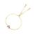 颜色: Yellow, Macy's | Cubic Zirconia Micro Pave Heart Adjustable Bolo Bracelet in Sterling Silver (Also in 14k Gold Over Silver)