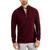 商品第7个颜色Red Plum, Club Room | Men's Quarter-Zip Textured Cotton Sweater, Created for Macy's
