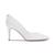商品Karl Lagerfeld Paris | Women’s Royale Leather Pointer-Toe Pump颜色8Iw:brt White
