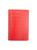 color RED, ROYCE New York | Croc-Embossed Leather Passport Case