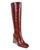 Sam Edelman | Women's Issabel Square Toe High Heel Boots, 颜色Red Maple