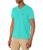 商品Nautica | Men's J-Class Logo V-Neck T-Shirt颜色Aqua Lagoon