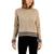 商品Tommy Hilfiger | Women's Argyle Logo Mock-Neck Sweater颜色Light Heather Fawn Multi